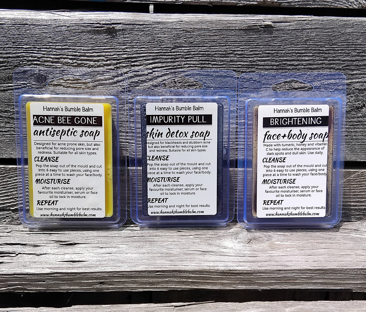 Soap Trio Pack (save $12)