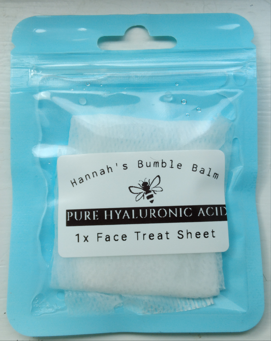 Hyaluronic acid treat sheet