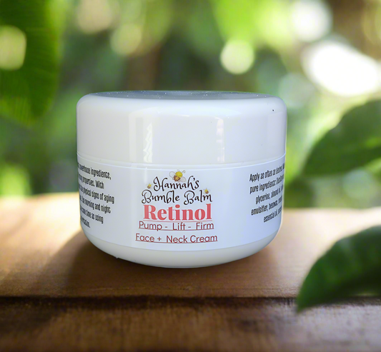 Natural Retinol anti-aging and firming face cream