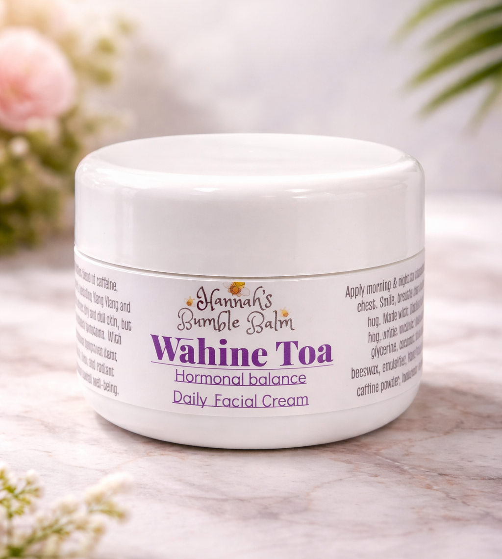 Wāhine Toa - hormonal balance daily facial cream
